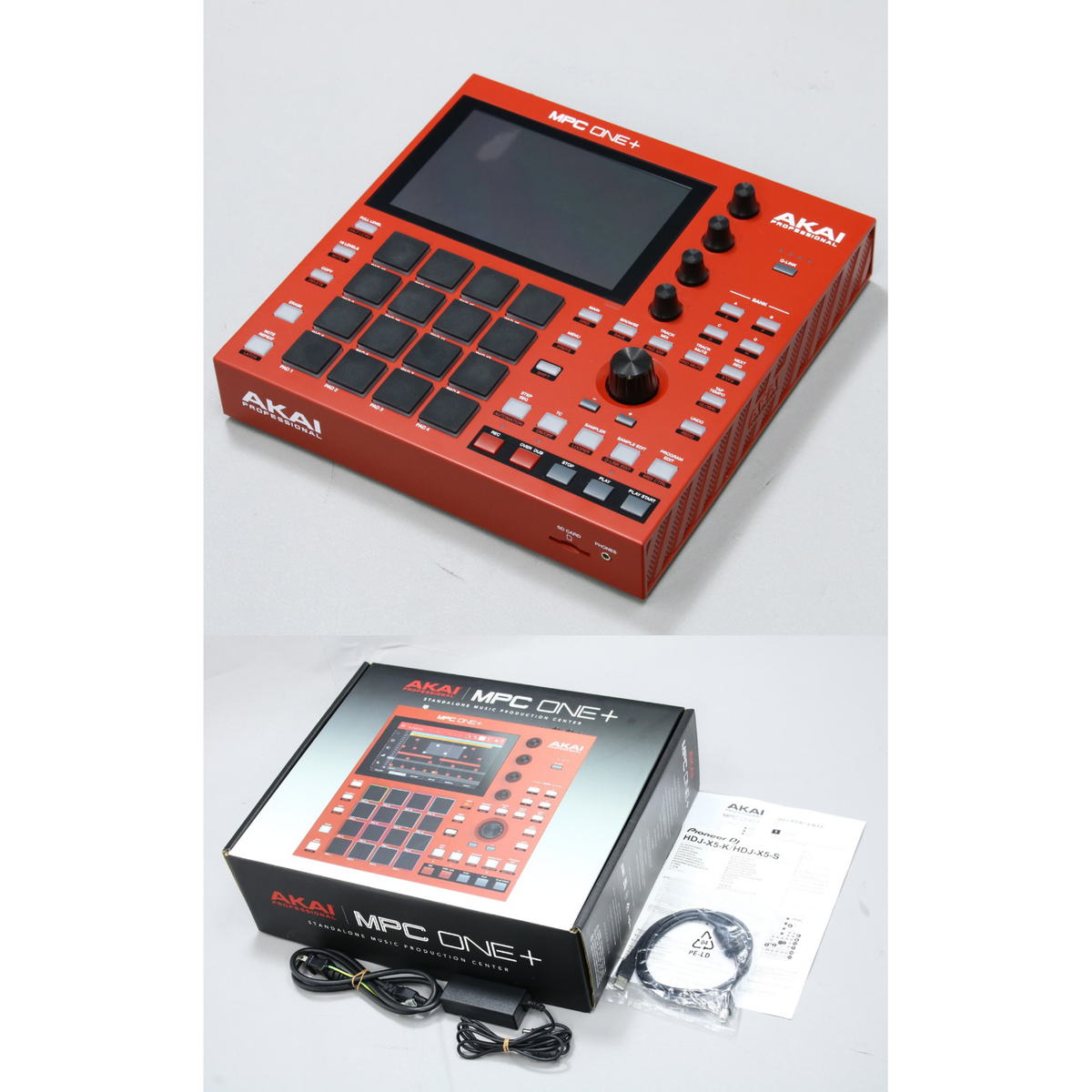 Akai Professional MPC One+ Standalone Drum Machine, Beat Maker, and MIDI Controller with WiFi, Bluetooth, Drum Pads, Synth Plugins, Touchscreen, and Integration