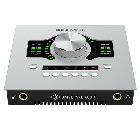 Universal Audio Interfaz de audio Apollo Twin X DUO Gen 2 Essentials + Edition Thunderbolt 3