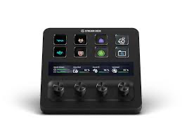 Elgato Stream Deck + XLR – Audio Mixer and Controller, Rear XLR-to-USB Microphone Interface, Compatible with Any XLR Mic for Podcasting, Streaming, and Content Creation, with Dials and LCD Keys, for PC/Mac