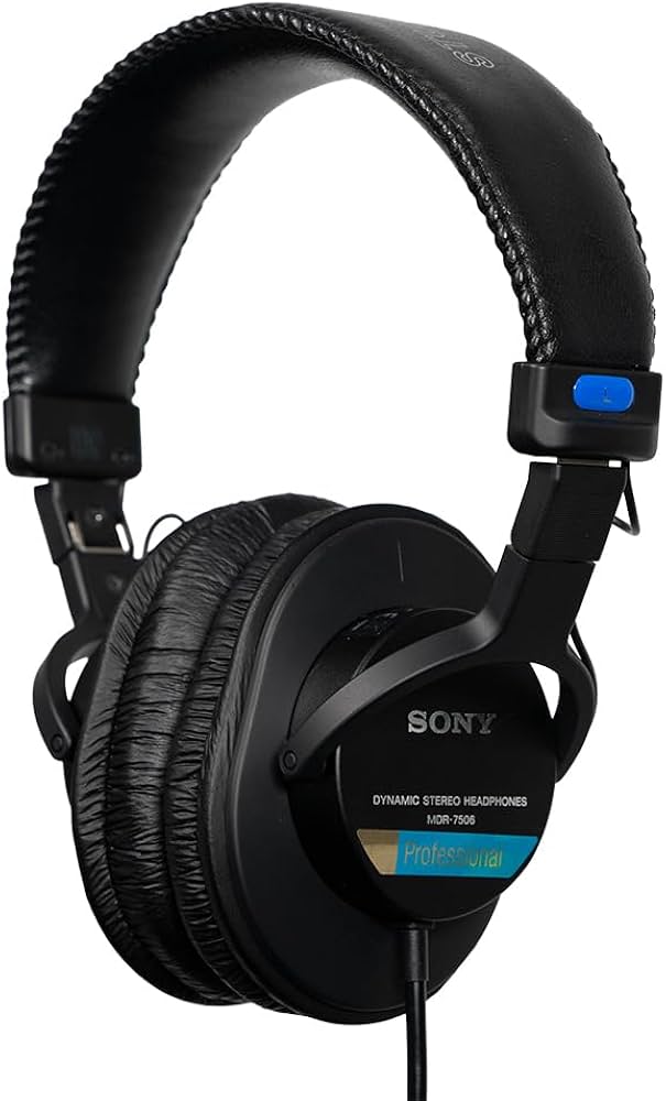 Sony MDR7506 Professional Large Diaphragm Headphones