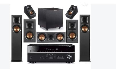 Yamaha Bluetooth 340 watts -Continuos Power surround Sound